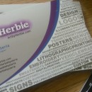 Herbie's new business cards Herbie's new business cards